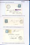 Histoire postale de l'Ain d'environ 650 lettres en