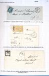 Histoire postale de l'Ain d'environ 650 lettres en