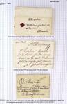Histoire postale de l'Ain d'environ 650 lettres en