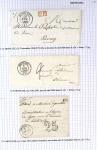 Histoire postale de l'Ain d'environ 650 lettres en