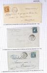 Histoire postale de l'Ain d'environ 650 lettres en