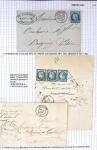 Histoire postale de l'Ain d'environ 650 lettres en