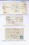 Histoire postale de l'Ain d'environ 650 lettres en