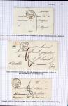 Histoire postale de l'Ain d'environ 650 lettres en