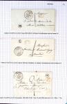 Histoire postale de l'Ain d'environ 650 lettres en