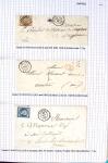 Histoire postale de l'Ain d'environ 650 lettres en