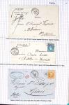 Histoire postale de l'Ain d'environ 650 lettres en