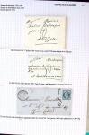 Histoire postale de l'Ain d'environ 650 lettres en