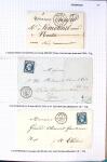 Histoire postale de l'Ain d'environ 650 lettres en