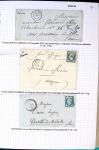 Histoire postale de l'Ain d'environ 650 lettres en