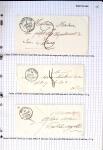 Histoire postale de l'Ain d'environ 650 lettres en