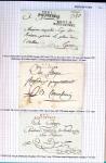Histoire postale de l'Ain d'environ 650 lettres en