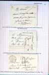 Histoire postale de l'Ain d'environ 650 lettres en
