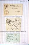 Histoire postale de l'Ain d'environ 650 lettres en