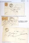 Histoire postale de l'Ain d'environ 650 lettres en
