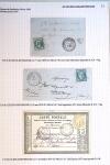Histoire postale de l'Ain d'environ 650 lettres en