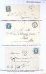 Histoire postale de l'Ain d'environ 650 lettres en