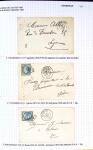 Histoire postale de l'Ain d'environ 650 lettres en