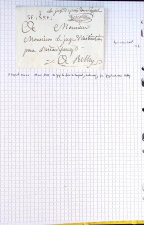 Histoire postale de l'Ain d'environ 650 lettres en