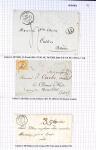 Histoire postale de l'Ain d'environ 650 lettres en