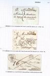 Histoire postale de l'Ain d'environ 650 lettres en