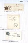 Histoire postale de l'Ain d'environ 650 lettres en