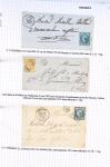 Histoire postale de l'Ain d'environ 650 lettres en