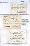 Histoire postale de l'Ain d'environ 650 lettres en