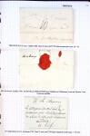 Histoire postale de l'Ain d'environ 650 lettres en