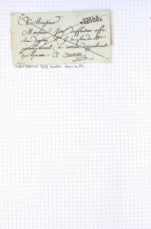 Histoire postale de l'Ain d'environ 650 lettres en
