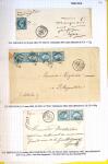 Histoire postale de l'Ain d'environ 650 lettres en