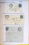Histoire postale de l'Ain d'environ 650 lettres en