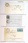 Histoire postale de l'Ain d'environ 650 lettres en
