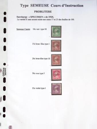 COURS D'INSTRUCTION sur SEMEUSE