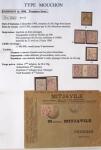 1900-1903 Collection sur le type MOUCHON montée sur