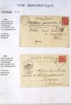 1900-1903 Collection sur le type MOUCHON montée sur