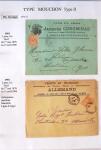 1900-1903 Collection sur le type MOUCHON montée sur