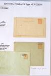 1900-1903 Collection sur le type MOUCHON montée sur