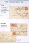 1900-1903 Collection sur le type MOUCHON montée sur
