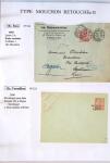 1900-1903 Collection sur le type MOUCHON montée sur