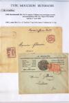 1900-1903 Collection sur le type MOUCHON montée sur
