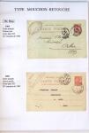 1900-1903 Collection sur le type MOUCHON montée sur
