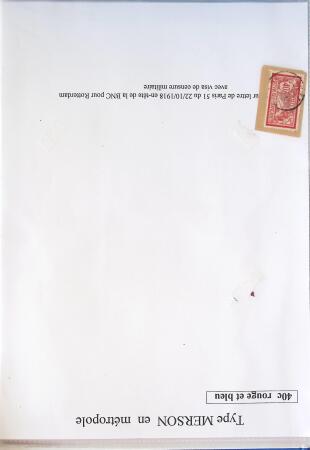 1900-1925 Collection sur le type MERSON montée sur