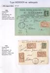 1900-1925 Collection sur le type MERSON montée sur
