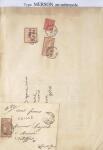 1900-1925 Collection sur le type MERSON montée sur