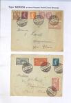 1900-1925 Collection sur le type MERSON montée sur