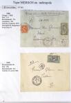 1900-1925 Collection sur le type MERSON montée sur
