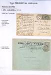 1900-1925 Collection sur le type MERSON montée sur