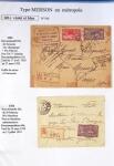 1900-1925 Collection sur le type MERSON montée sur