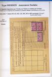 1900-1925 Collection sur le type MERSON montée sur